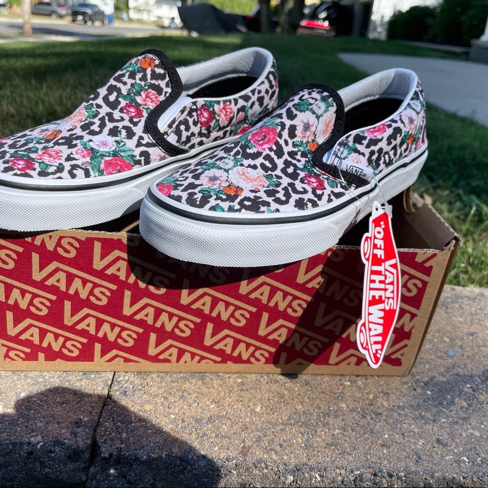 Vans Classic Slip-On Leopard Floral